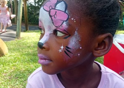 Face painting by one dell of a party