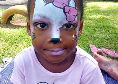 Face painting by one dell of a party