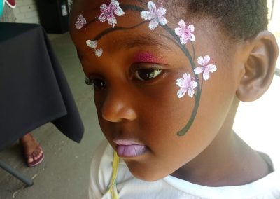 Face painting by one dell of a party