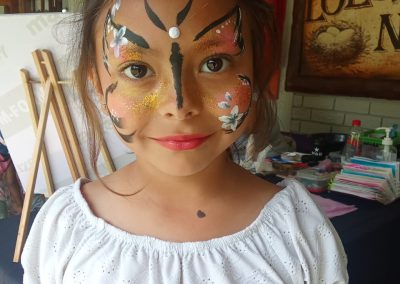 Face painting by one dell of a party