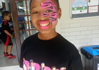 Face painting by one dell of a party