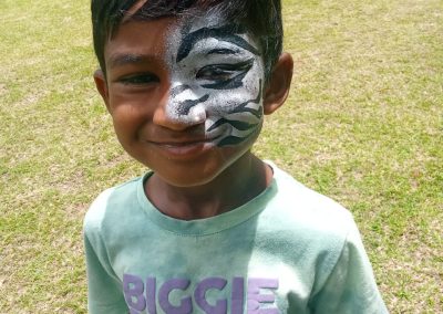 Face painting by one dell of a party