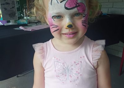 Face painting by one dell of a party