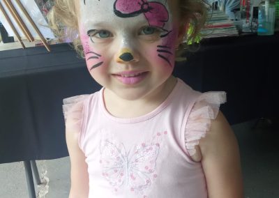Face painting by one dell of a party
