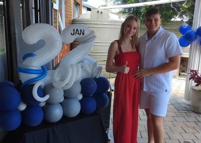 Balloon decorations by one dell of a party