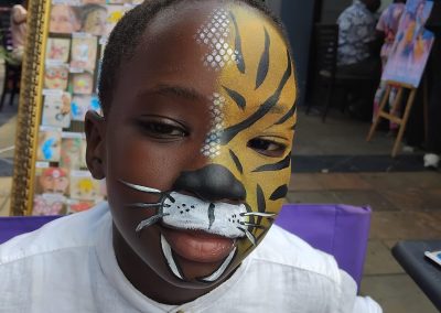 Face painting by one dell of a party