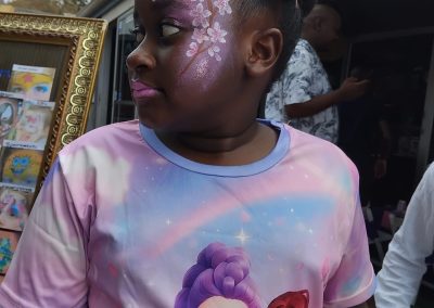 Face painting by one dell of a party