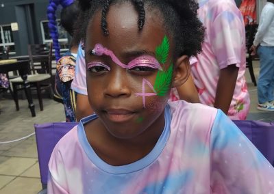 Face painting by one dell of a party