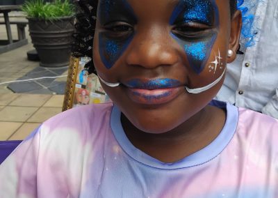 Face painting by one dell of a party