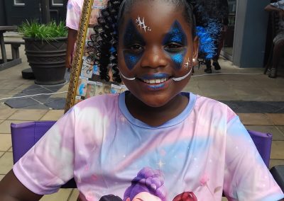 Face painting by one dell of a party