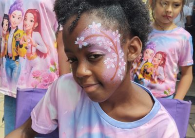 Face painting by one dell of a party