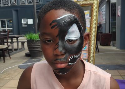 Face painting by one dell of a party