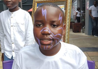 Face painting by one dell of a party