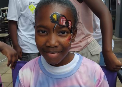 Face painting by one dell of a party