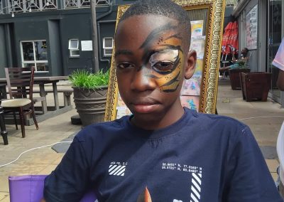 Face painting by one dell of a party