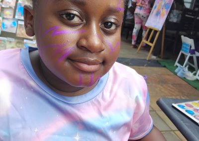 Face painting by one dell of a party