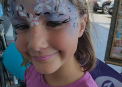 Face painting by one dell of a party