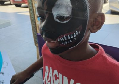 Face painting by one dell of a party