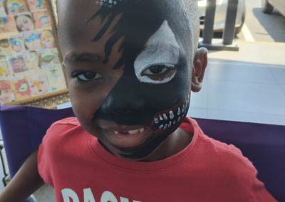 Face painting by one dell of a party