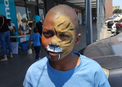 Face painting by one dell of a party