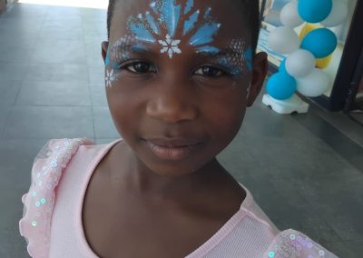 Face painting by one dell of a party