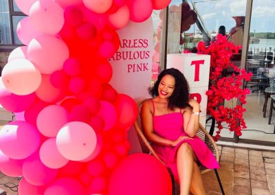 Balloon decorations by one dell of a party