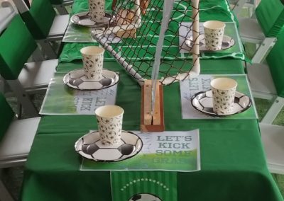 soccer party theme by one dell of party