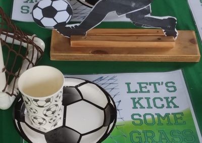soccer party theme by one dell of party