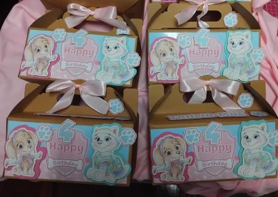 Themed Snacks by one dell of a party