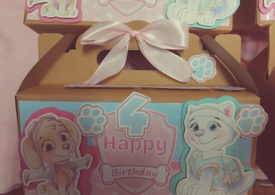 Themed Snacks by one dell of a party