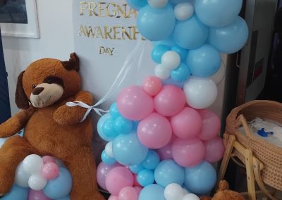 balloon decoration by one dell of a party