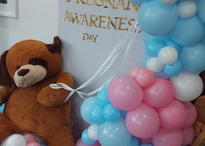 balloon decoration by one dell of a party