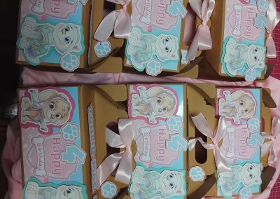 Themed Snacks by one dell of a party