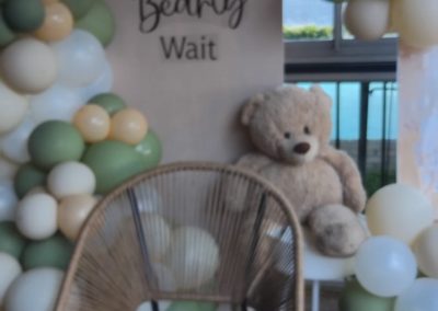 Balloon decorations by one dell of a party