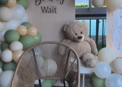 Balloon decorations by one dell of a party