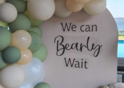 Balloon decorations by one dell of a party