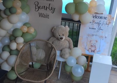 Balloon decorations by one dell of a party