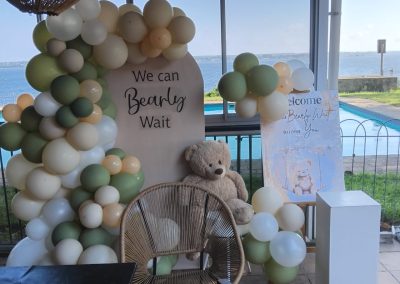 Balloon decorations by one dell of a party