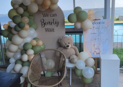 Balloon decorations by one dell of a party