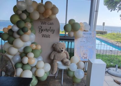 Balloon decorations by one dell of a party