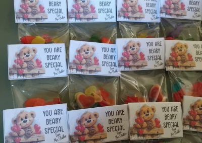 Themed snacks done by one dell of a party