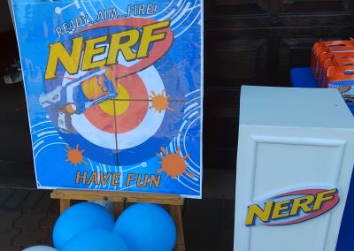Nerf Party theme by one dell of a party