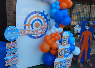 Nerf Party theme by one dell of a party