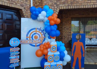Nerf Party theme by one dell of a party