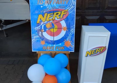 Nerf Party theme by one dell of a party