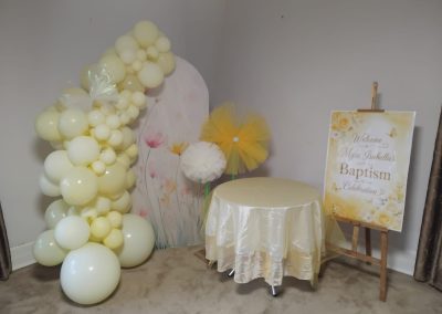 back drops done by one dell of a party