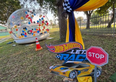 Hot wheels party theme done by one dell of a party