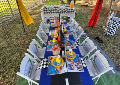 Hot wheels party theme done by one dell of a party