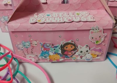 Snack Boxes by one dell of a party