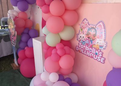 Gabby's dollhouse done by one dell of a party